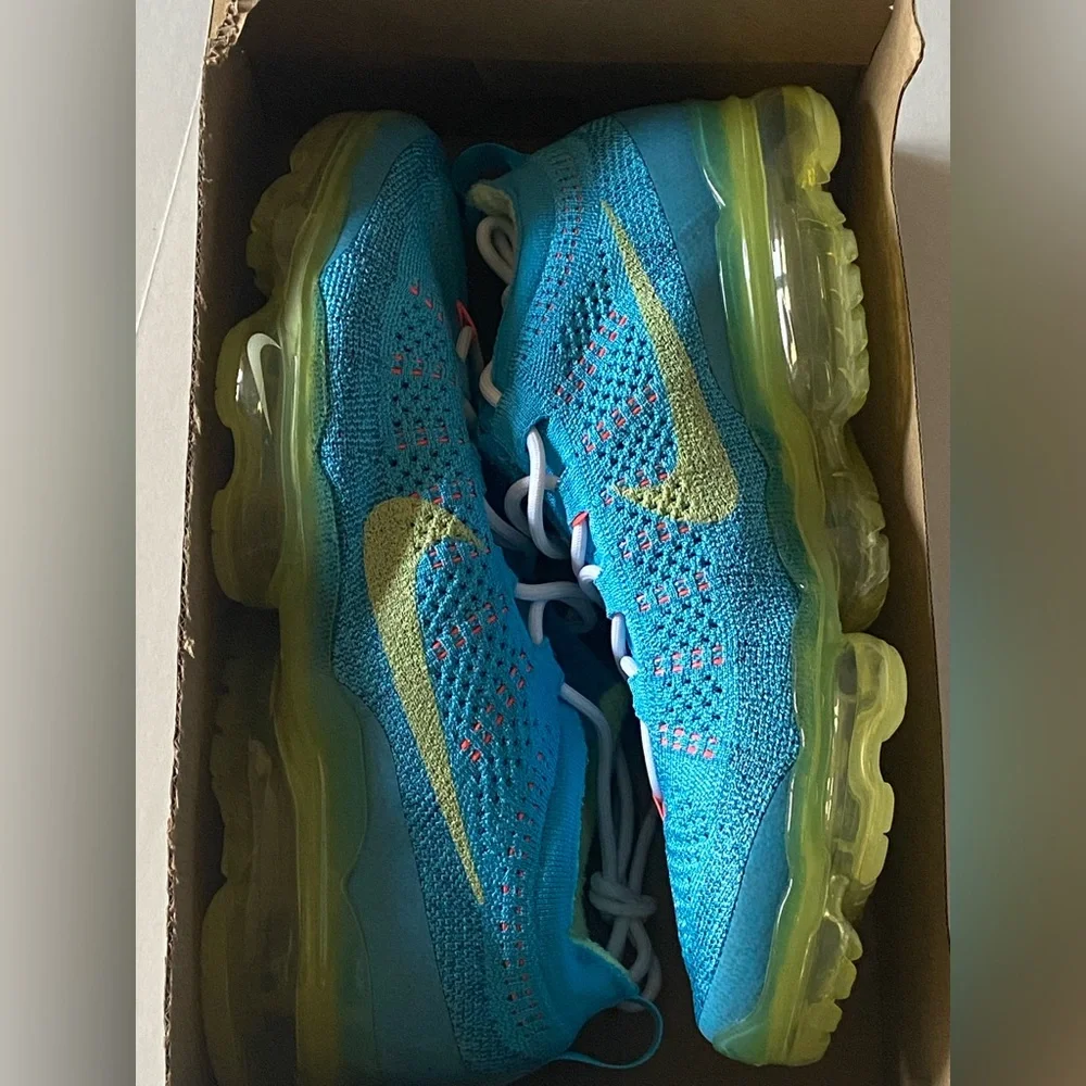 Nike Air Vapormax 2023 FK Flyknit Baltic Blue DV1678-400 Men's Sz 12 - Picture 7 of 7